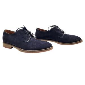 To Boot New York Adam Derrick Navy Blue Suede Derby Loafer Men’s Size 9.5